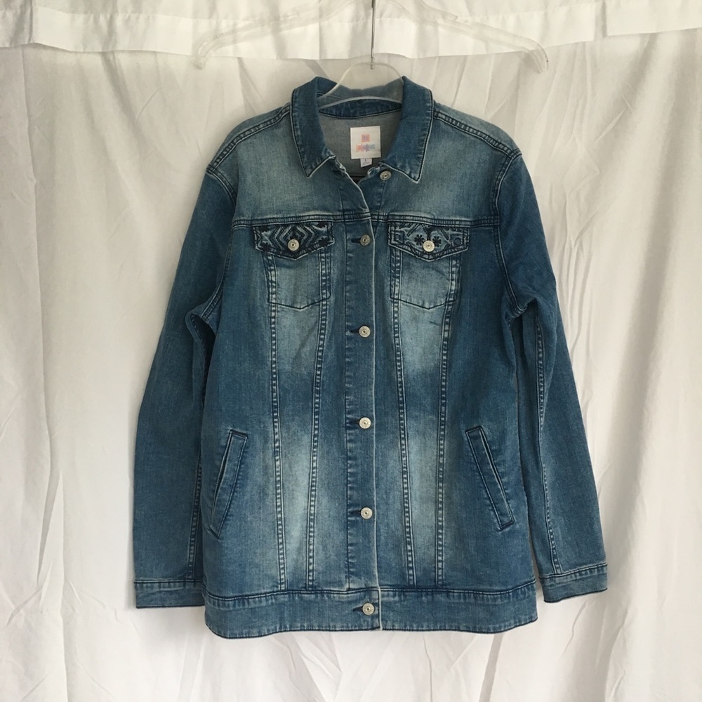 NWOT Jaxon jacket, size L, by LuLaRoe